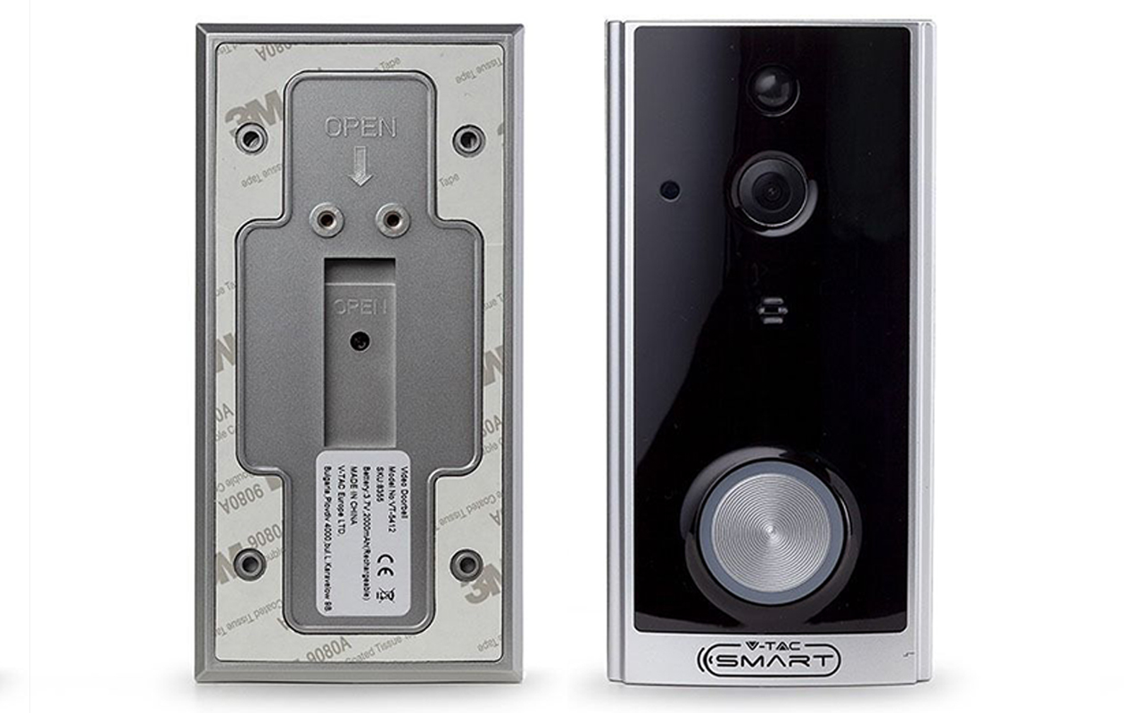 V-TAC Slimme videodeurbel