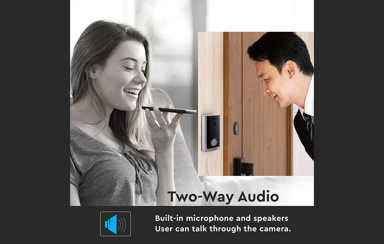 V-TAC Slimme videodeurbel