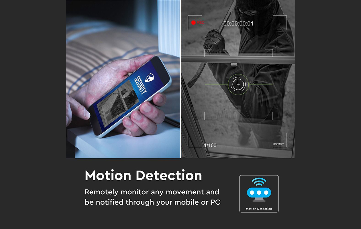 V-TAC Slimme videodeurbel