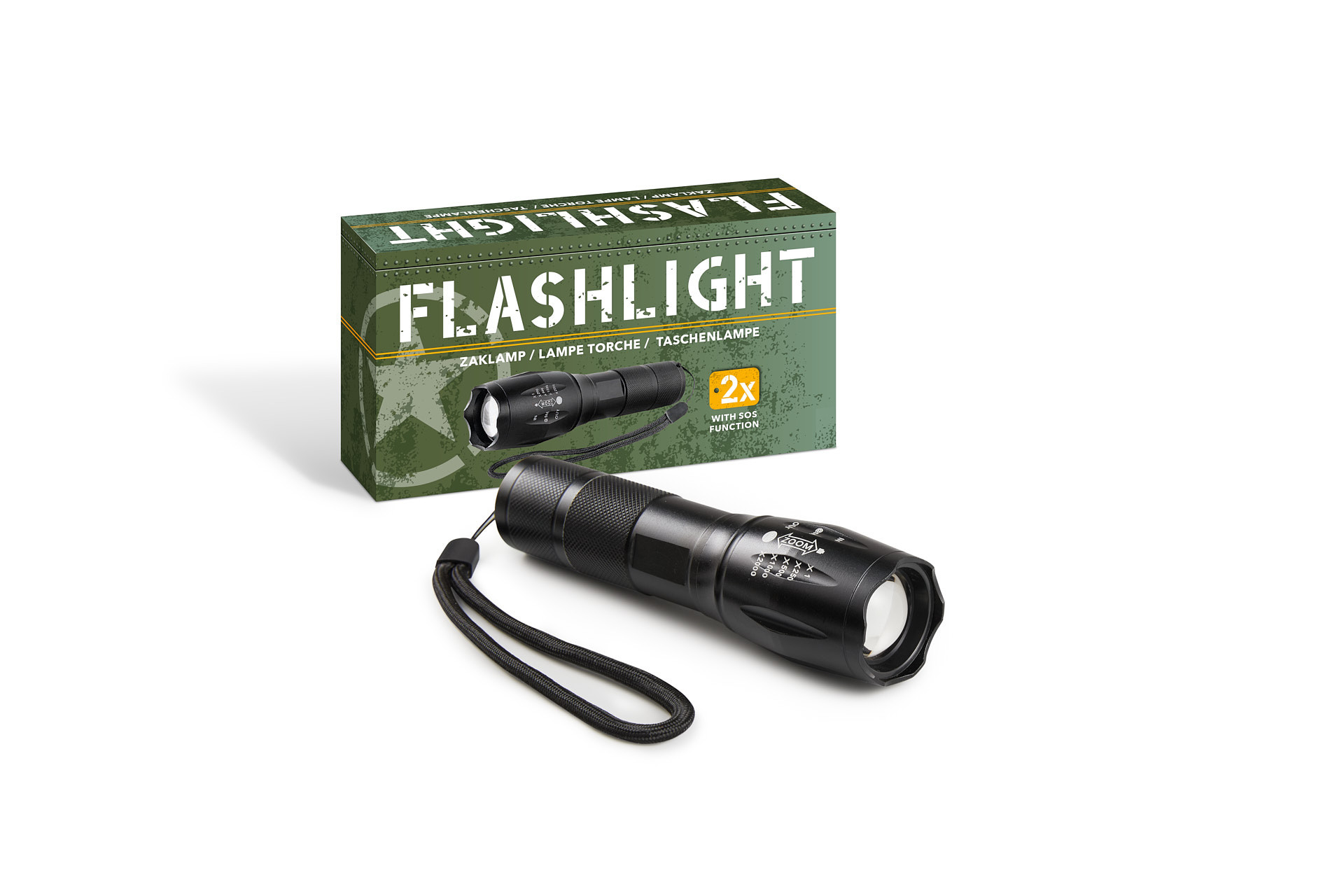 Venecon Goods militaire zaklamp 