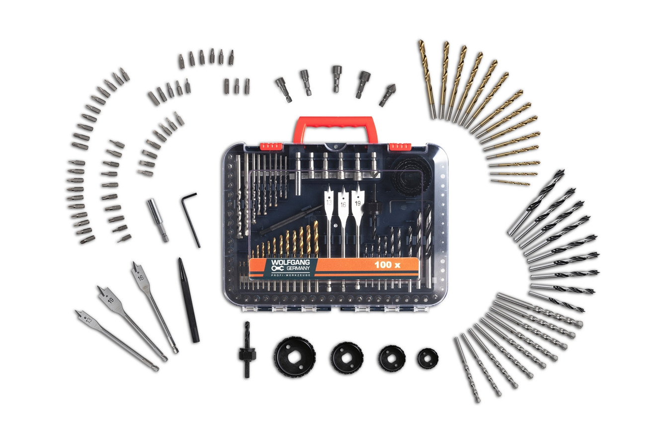 Wolfgang luxe 100-delige borenset