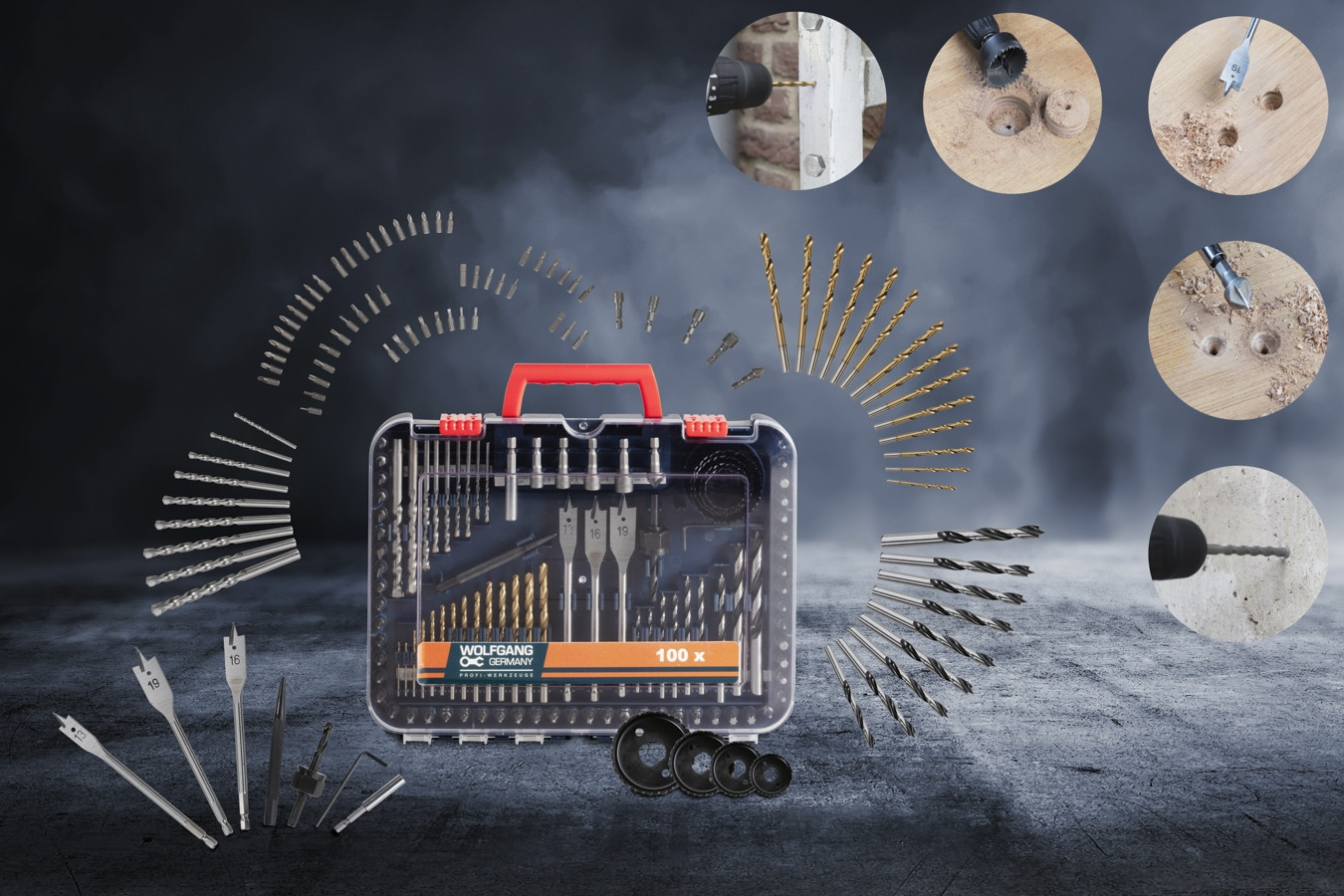 Wolfgang luxe 100-delige borenset