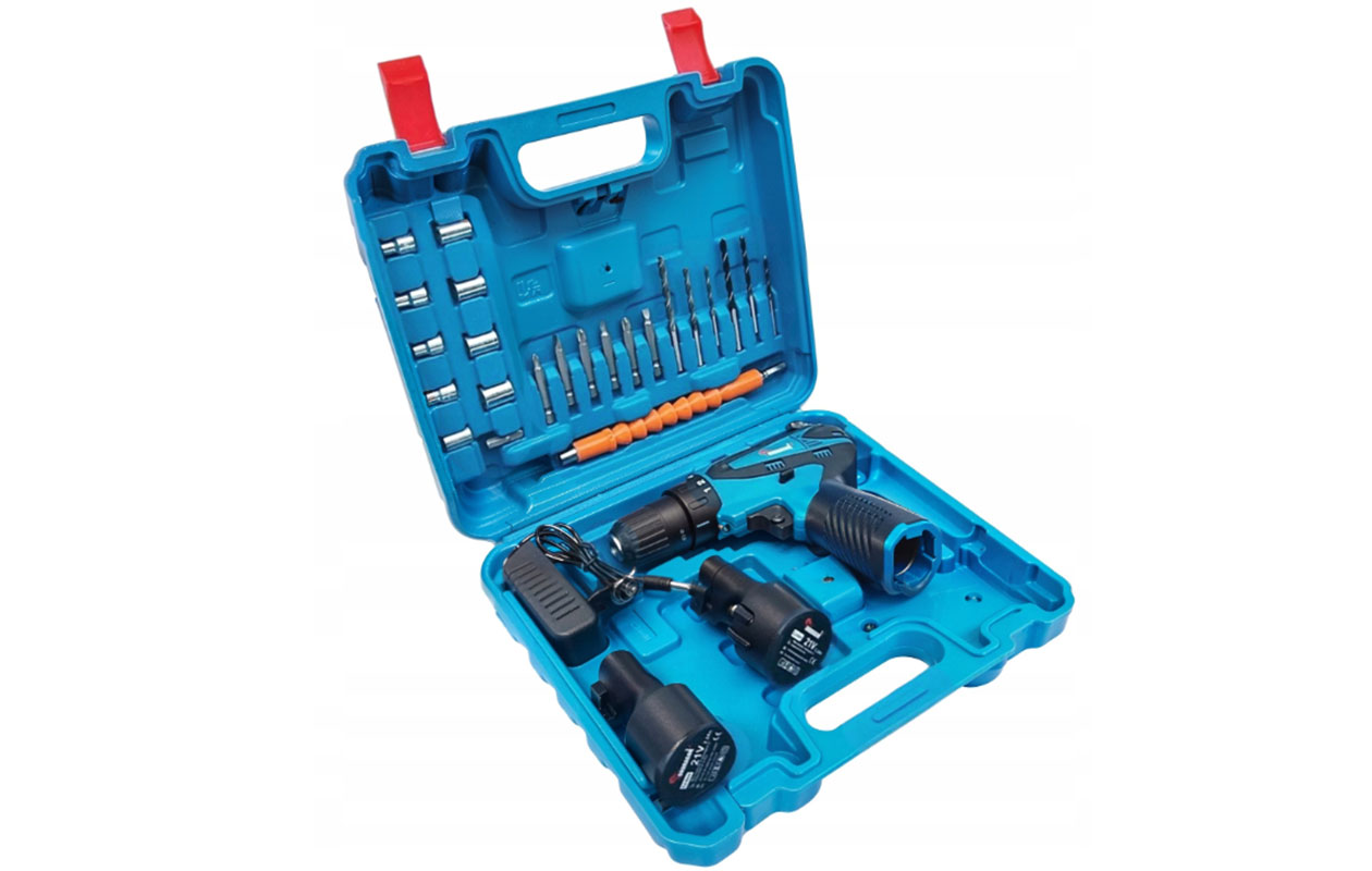 Zincline 21V Li-Ion Schroef/-Boormachine Set (ZN-7063)