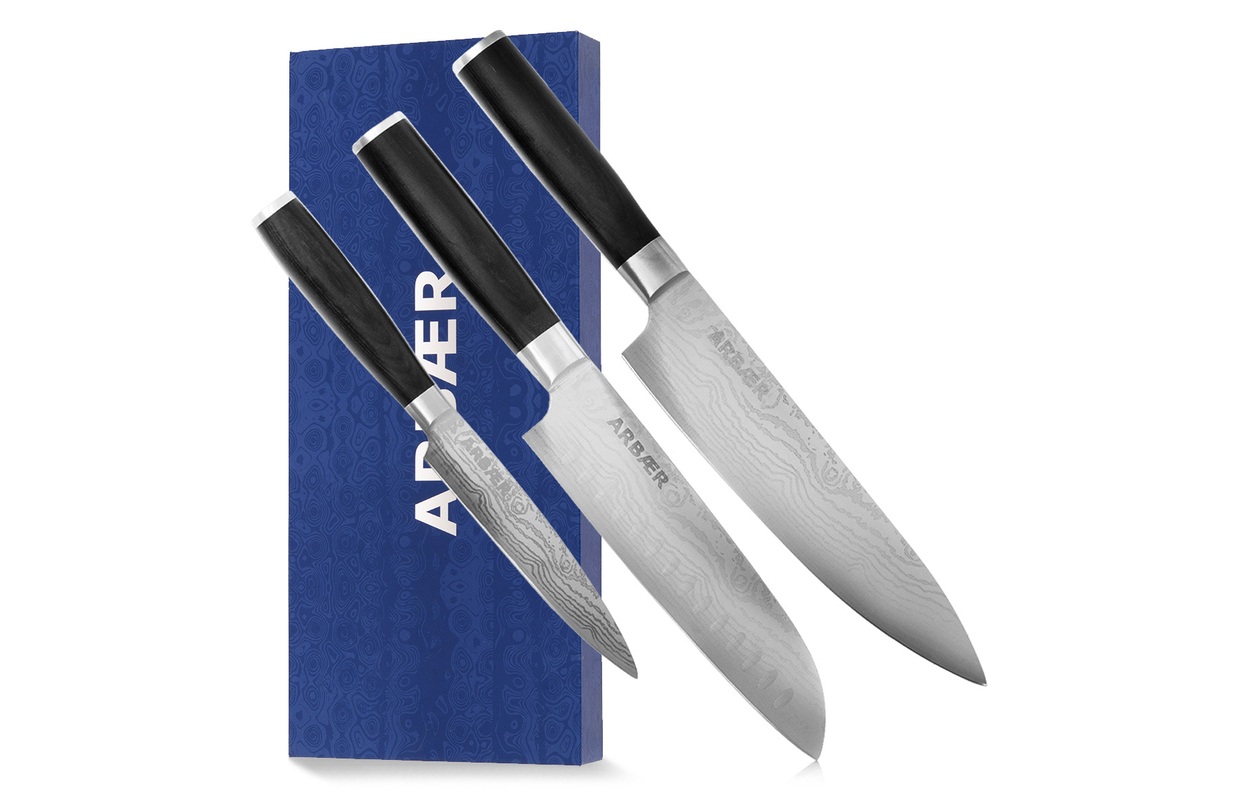 Arbaer Messenset 3-delig - Japanse Damascus Print