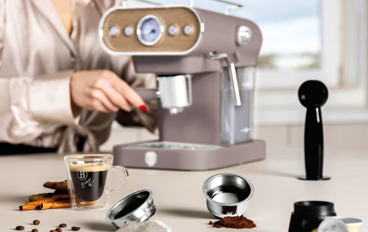 Korting Machine Berlinger Haus 3-in-1 Espressomachine met korting | VakantieVeilingen