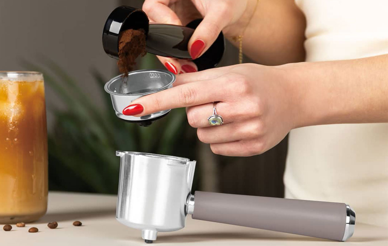 Berlinger Haus 3-in-1 Espressomachine – Mat Taupe (BH/9856)