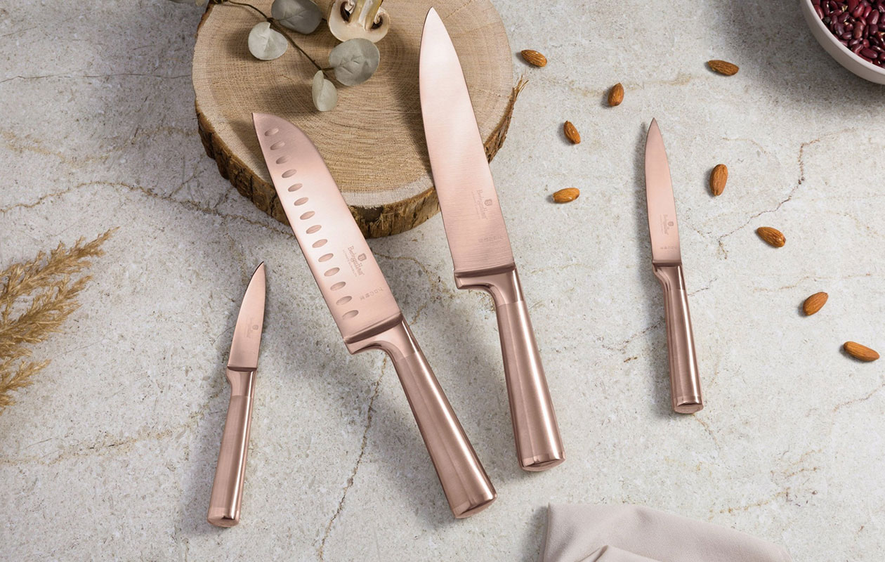 Berlinger Haus Set de 4 couteaux - Rose Gold