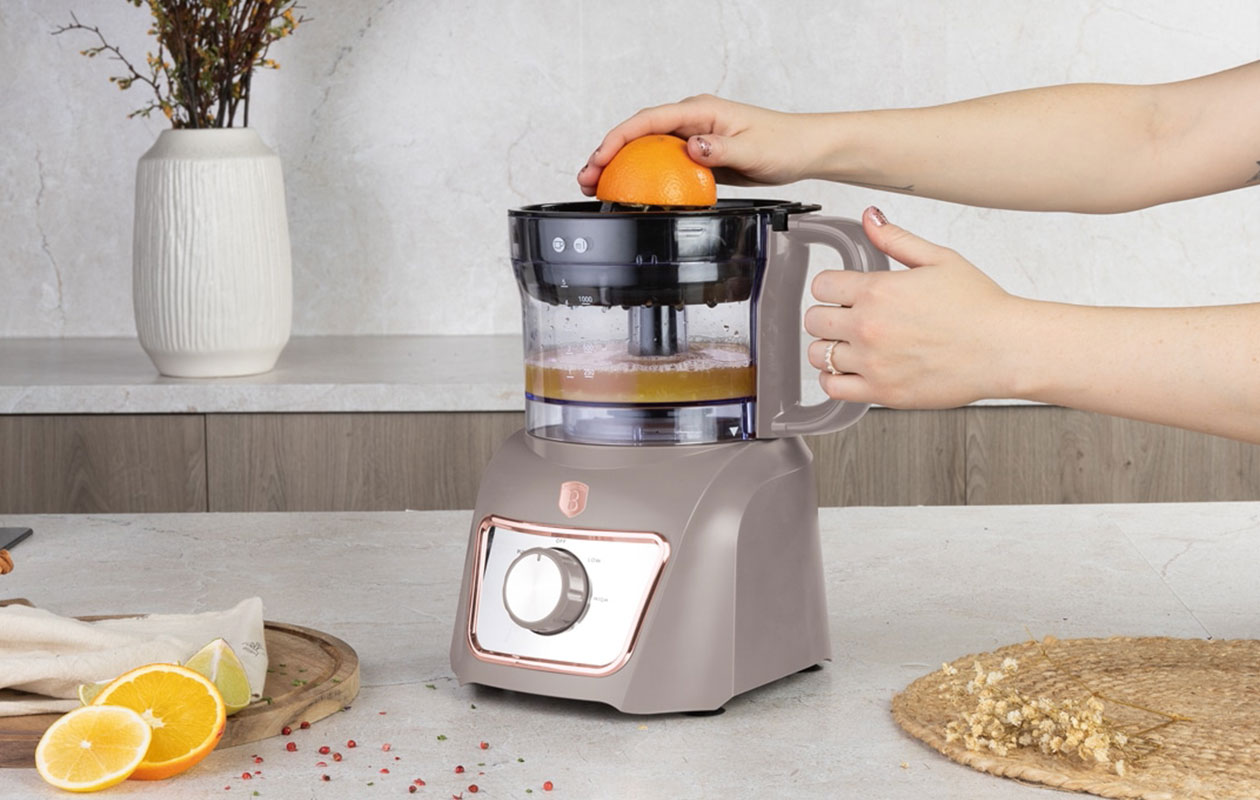Berlinger Haus 8-in-1 Foodprocessor – Mat Taupe (BH/9779)