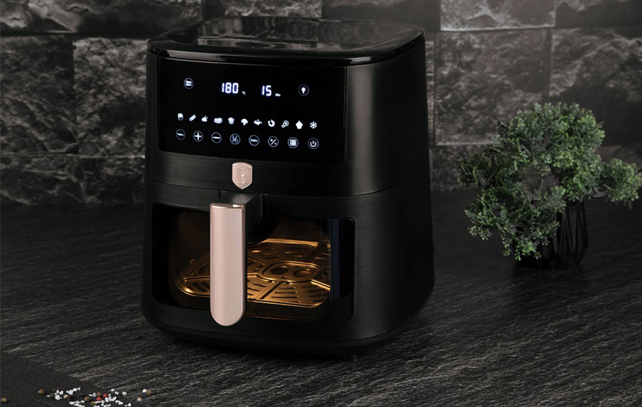 Berlinger Haus Air Fryer 8L met Raampje