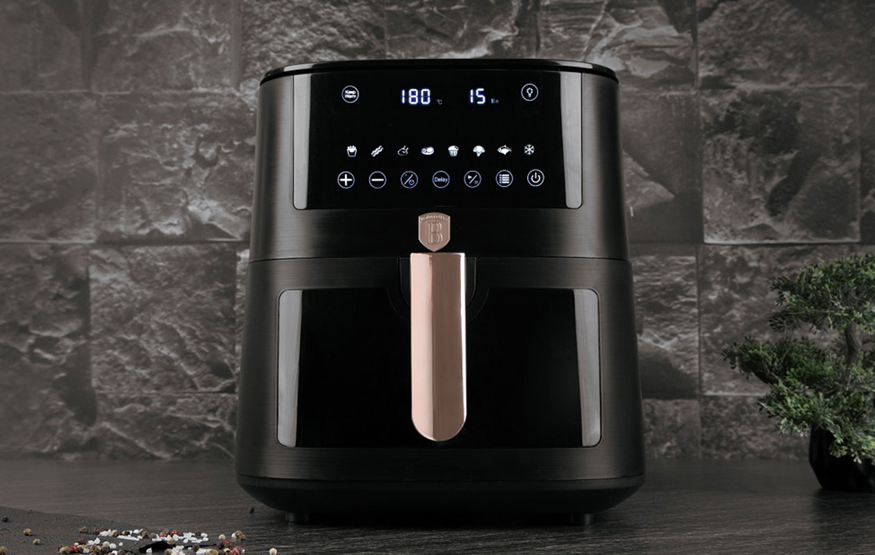 Berlinger Haus Air Fryer 8L met Raampje