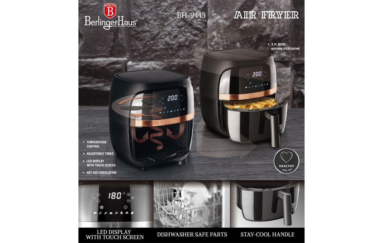 Berlinger Haus Airfryer 3,2L