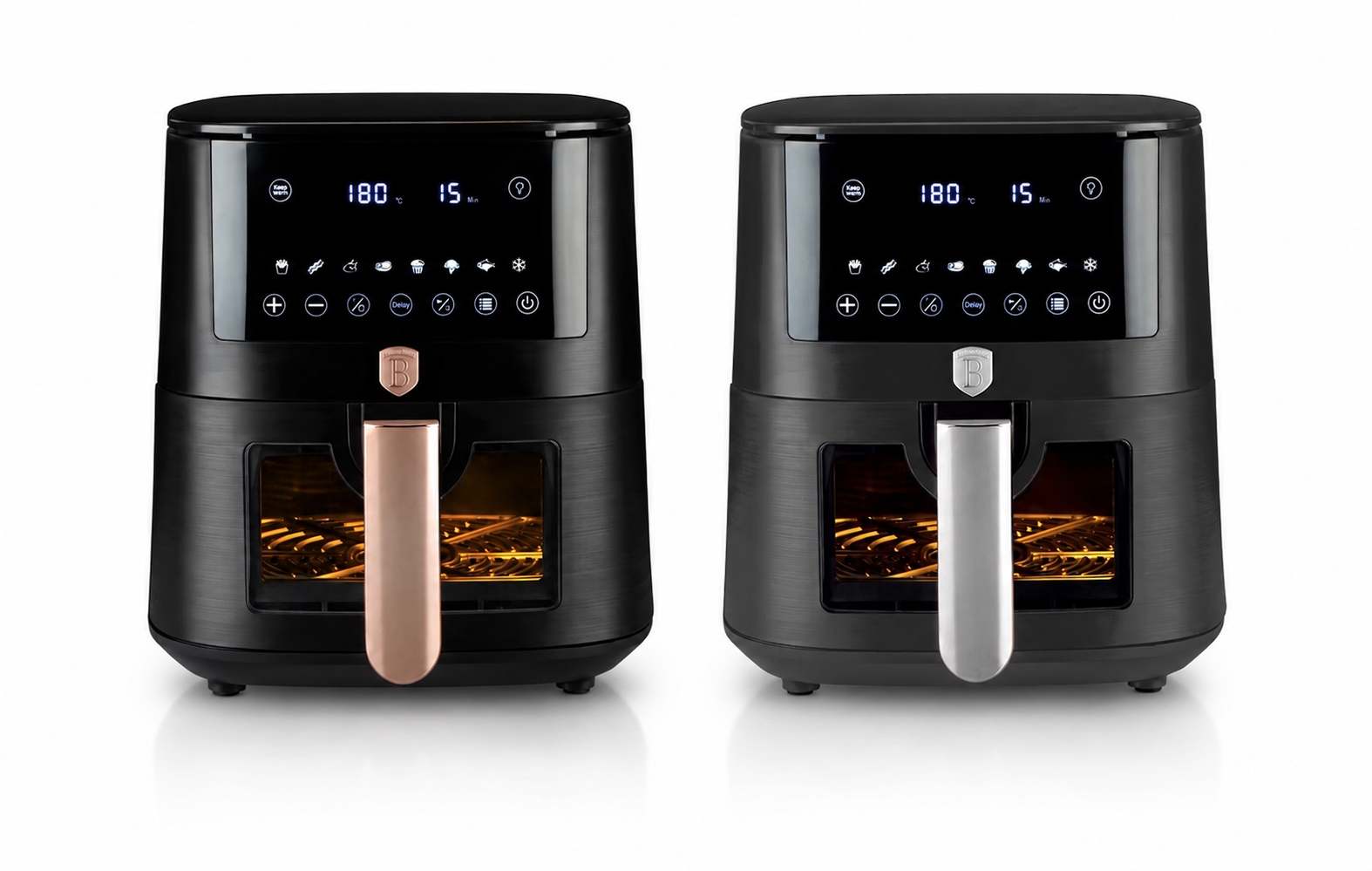 Berlinger Haus Airfryer 5 L | Antraciet of Rosé Goud