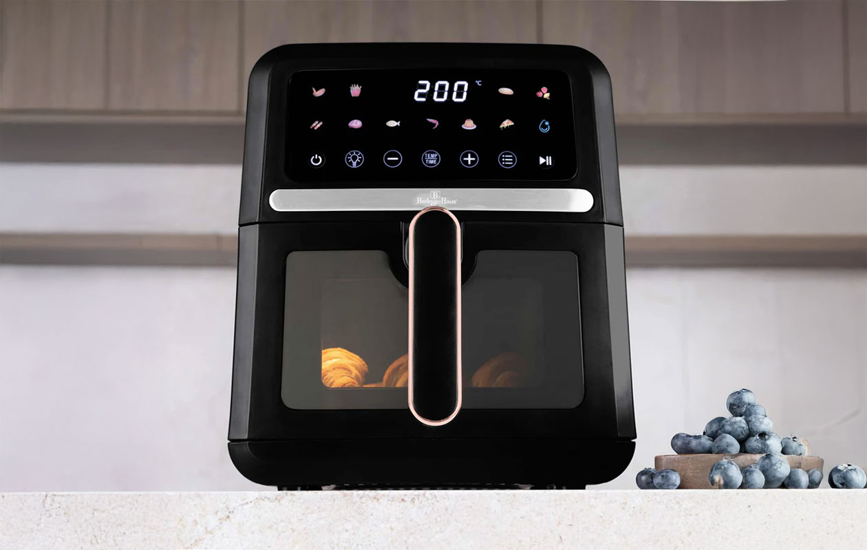 Berlinger Haus - Friteuse à air 5 L avec fenêtre de contrôle (BH/9780)