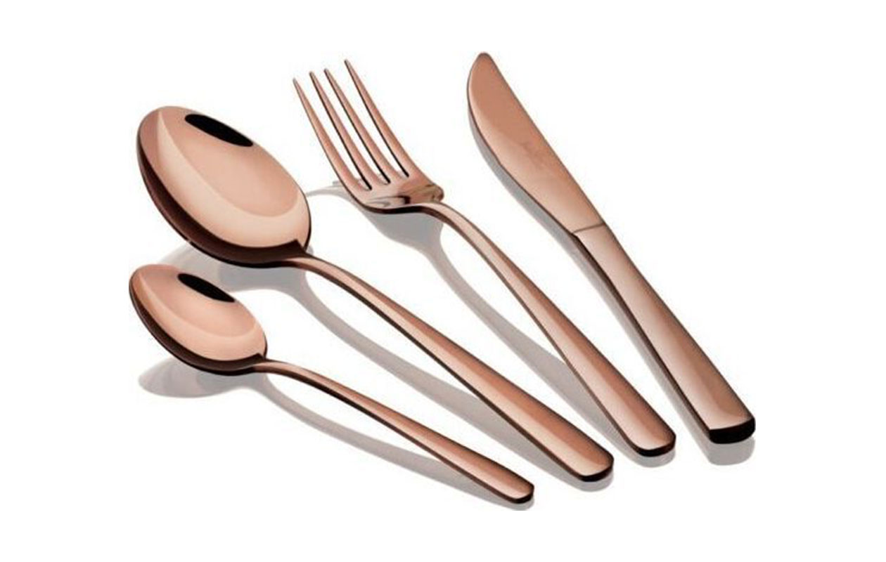 Berlinger Haus Bestekset 24-delige – Rosé Gold Mirror