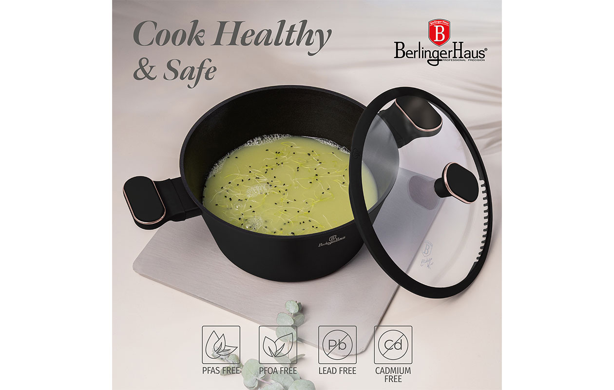 Berlinger Haus Black Rose Collection – 15-delige kookset (BH/8363)