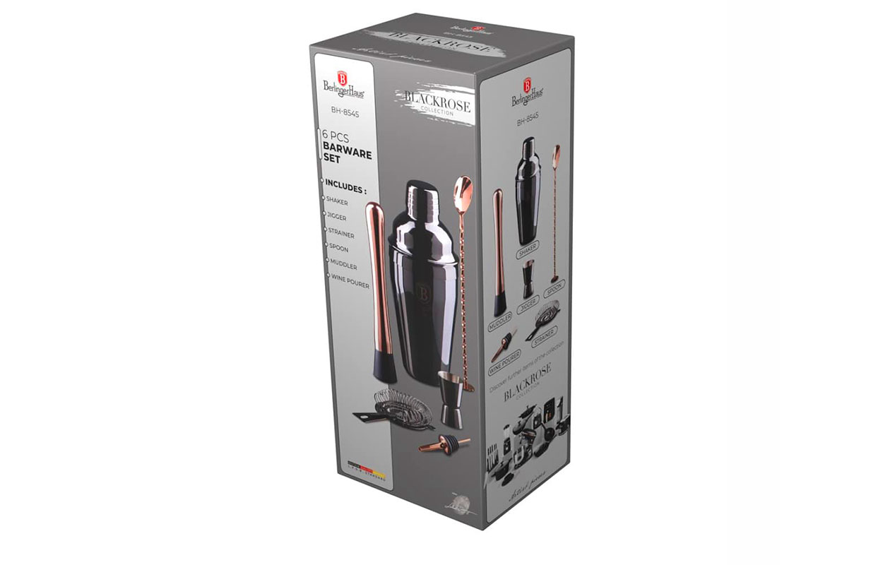 Berlinger Haus Cocktailset 6-delig (BH/8545) – Black Rose