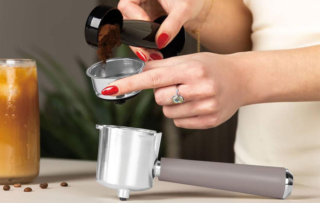 Berlinger Haus digitale espressomachine 3-in-1 - Taupe (BH-9846)