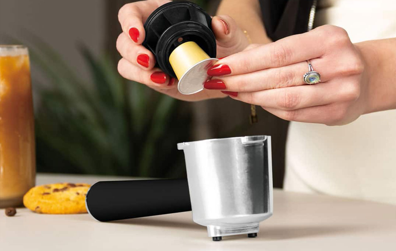 Berlinger Haus Machine à Espresso 3-en-1 – Noir Mat (BH-9851)