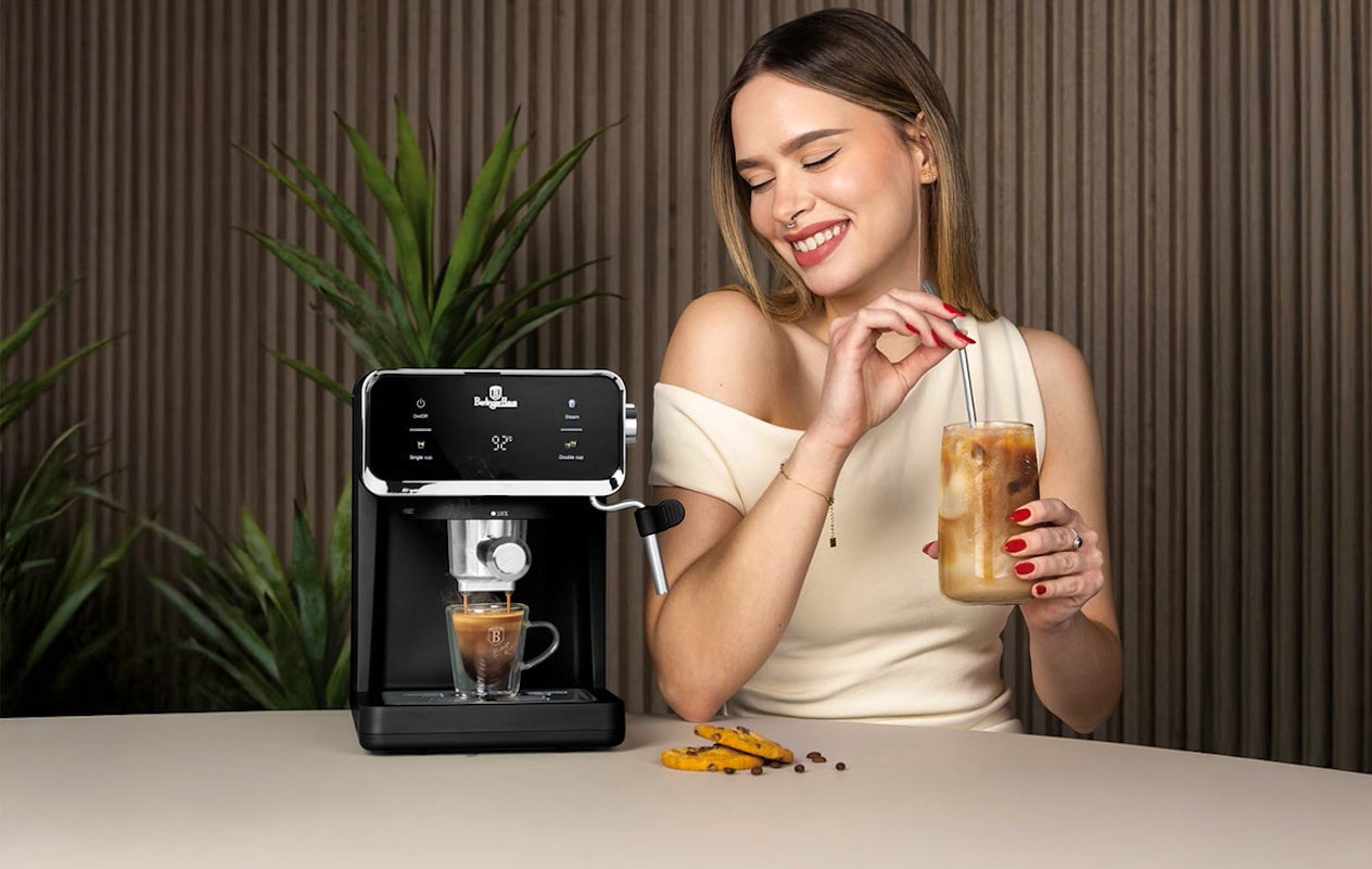 Korting Machine Berlinger Haus Digitale Espressomachine 3-in-1 met korting ...