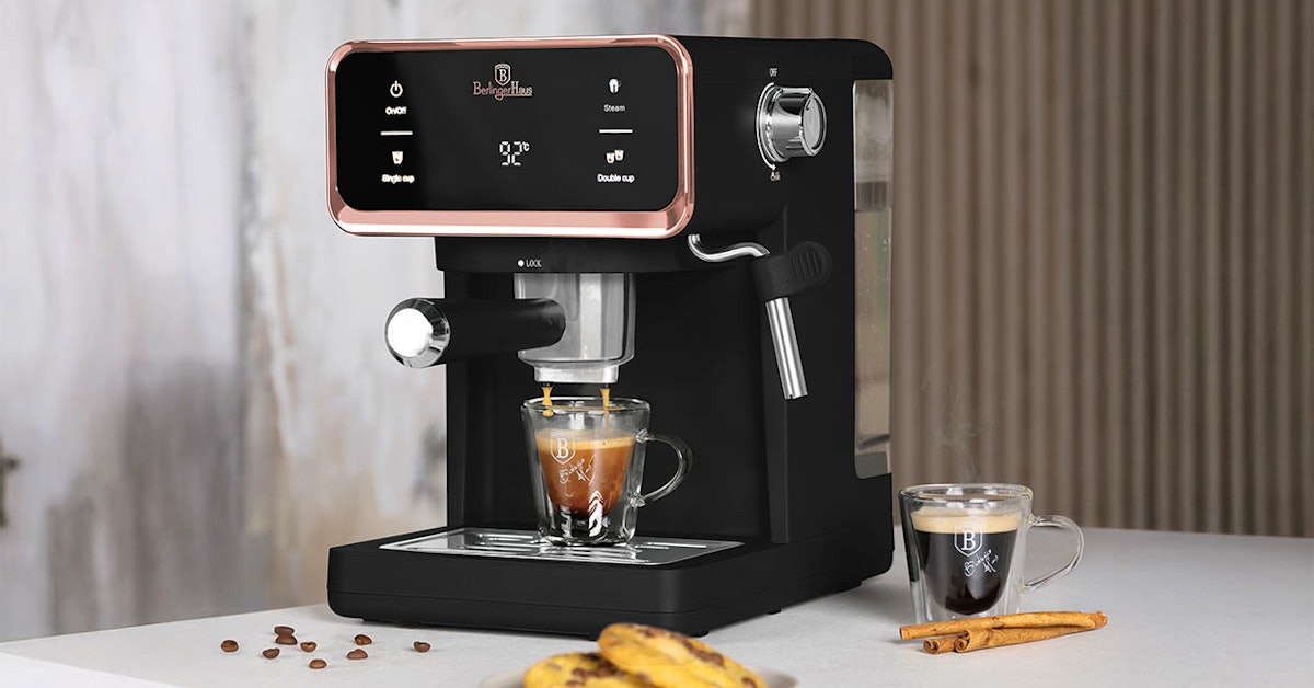 Korting Machine Berlinger Haus Digitale Espressomachine 3-in-1 met korting ...