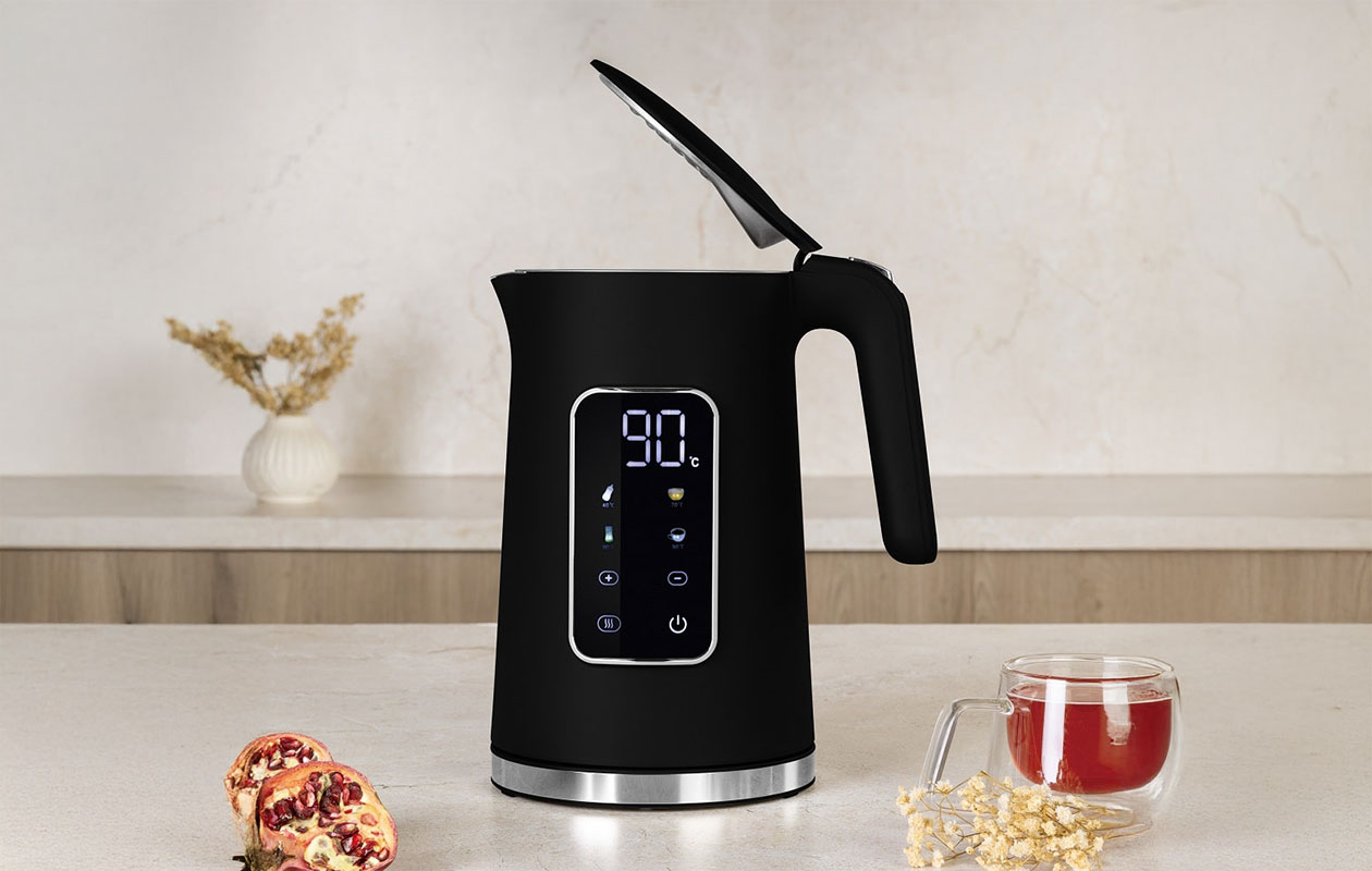 Berlinger Haus Digitale Waterkoker – Zwart/Zilver (BH/9675)