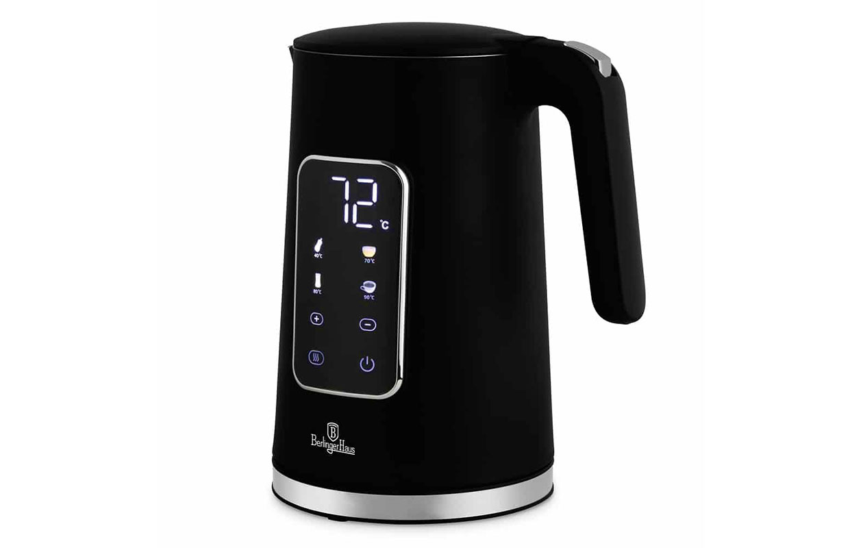 Berlinger Haus Digitale Waterkoker – Zwart/Zilver (BH/9675)