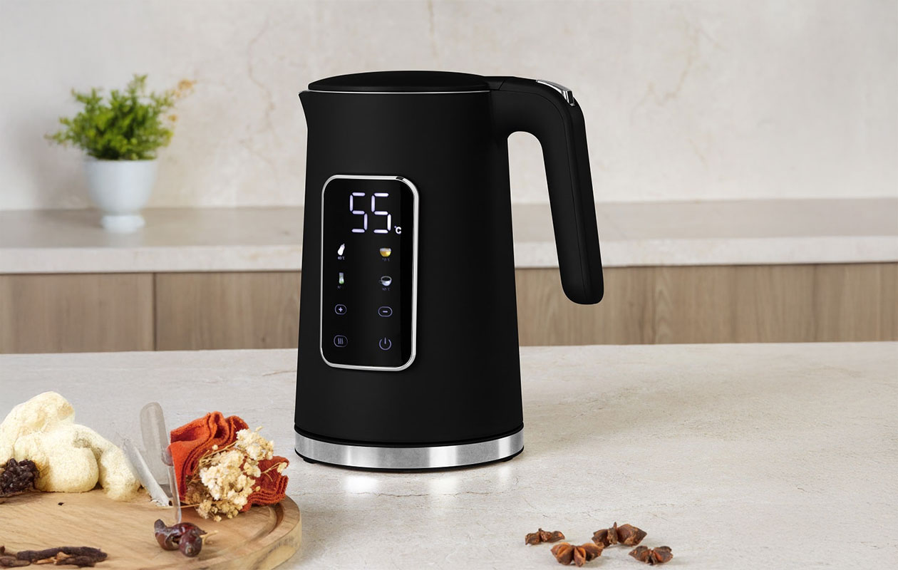 Berlinger Haus Digitale Waterkoker – Zwart/Zilver (BH/9675)