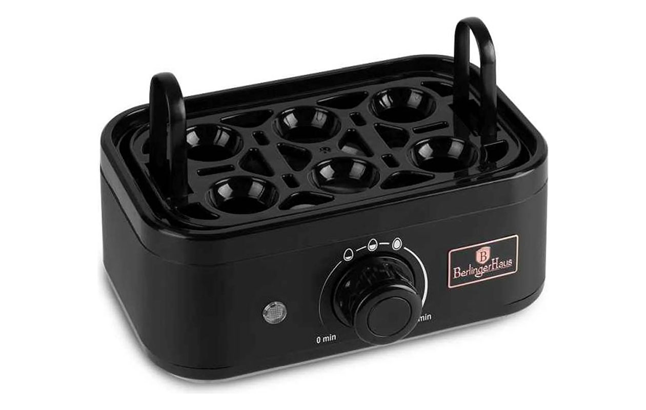 Berlinger Haus Elektrische Eierkoker – Black Rose BH/9474