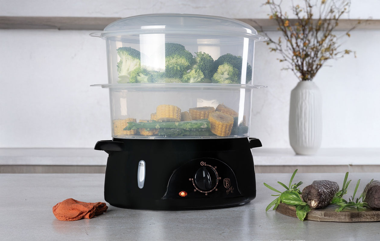 Berlinger Haus Elektrische Stoomkoker 6L – Black Rose BH/9378