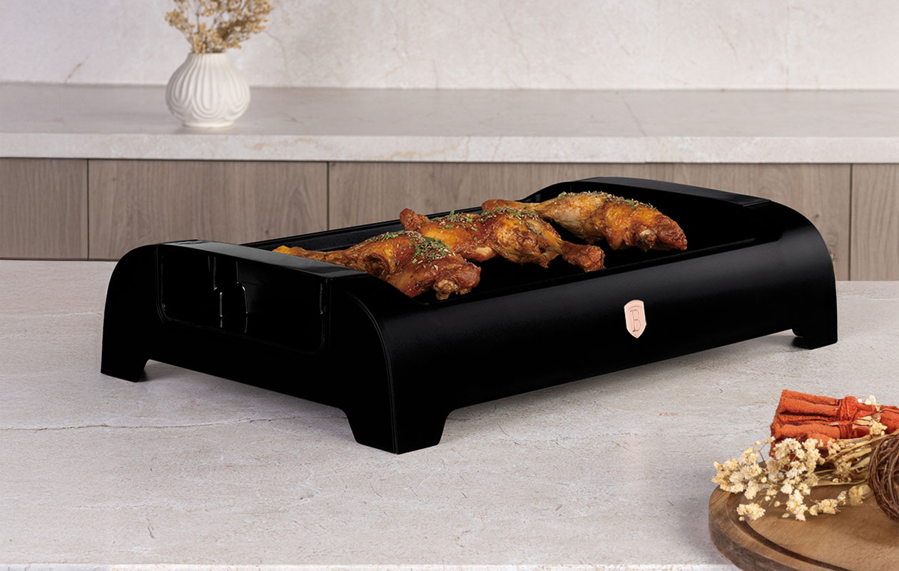 Berlinger Haus Elektrische Tafelgrill – Black Rose Gold (BH/9650)