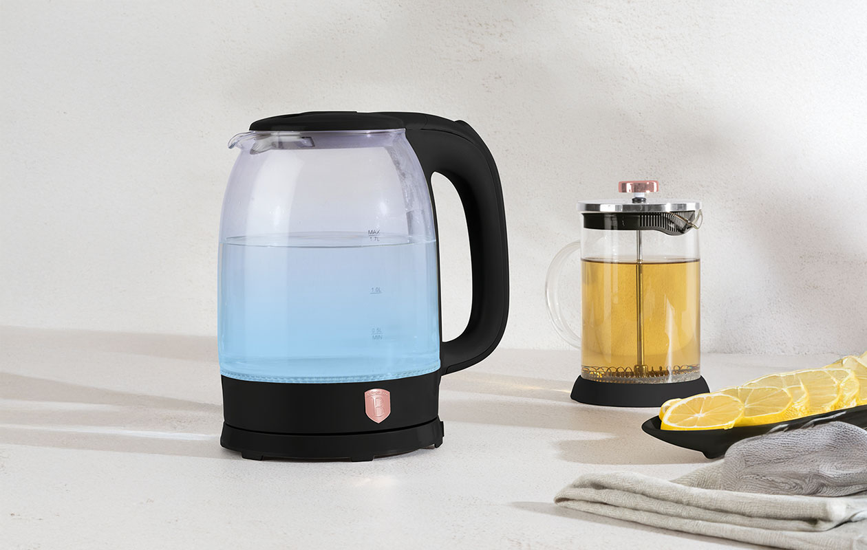 Bouilloire en verre Berlinger Haus – Black Rose (LP-BH-239)