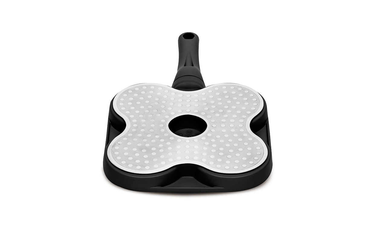 Berlinger Haus Hamburgerpan 4-vaks 20 cm – Black Rose (BH/7797)