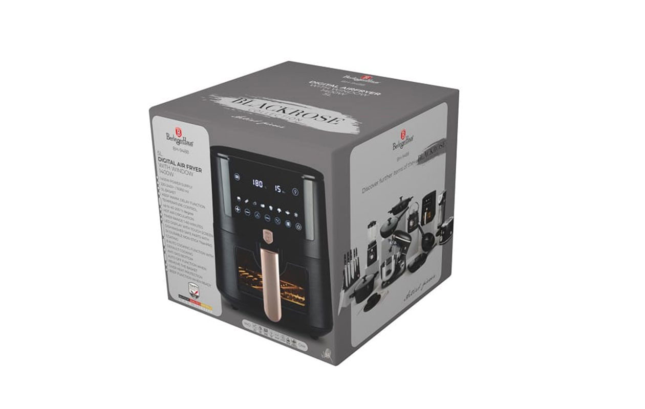 Berlinger Haus Ice crusher | Zwart- rosé goud (BH/9929)
