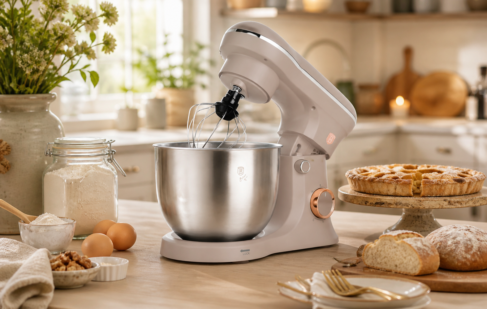 Berlinger Haus Keukenmachine – Matt Taupe (BH/9769)