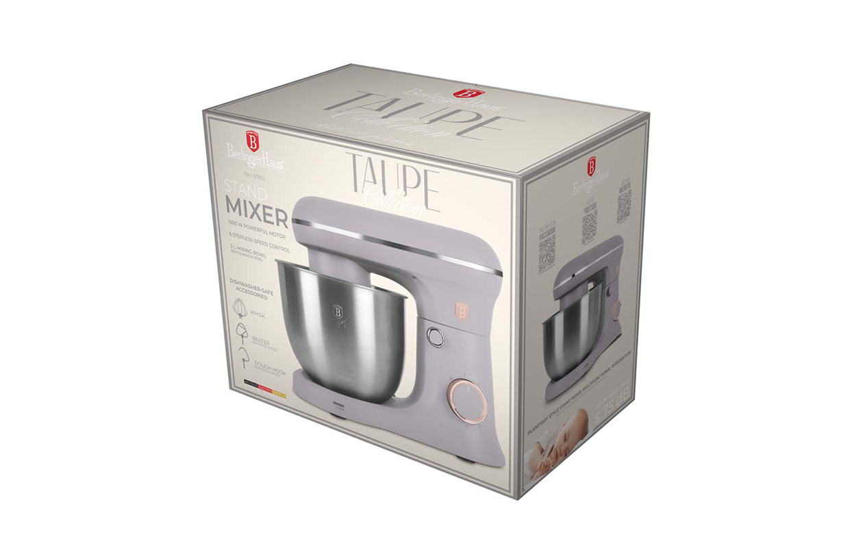 Berlinger Haus Keukenmachine – Matt Taupe (BH/9769)