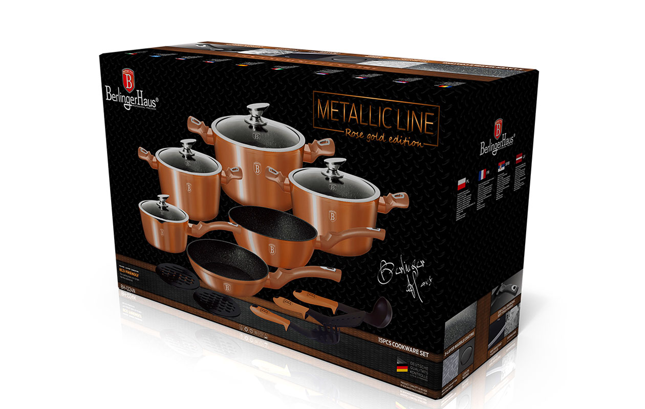Berlinger Haus Kookgerei set 15-delig