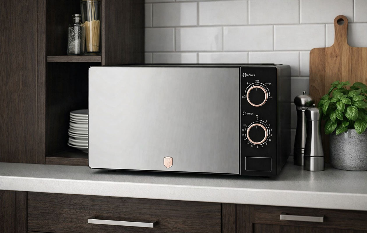 Berlinger Haus Magnetron 20 L – Zwart/Rose Goud (BH/9900)