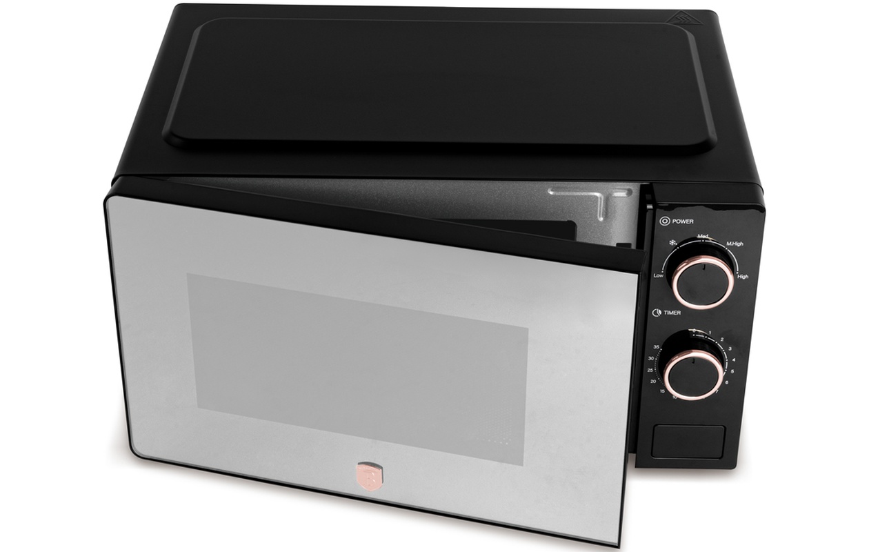 Four à micro-ondes Berlinger Haus 20 L – Noir/Or rose (BH/9900)