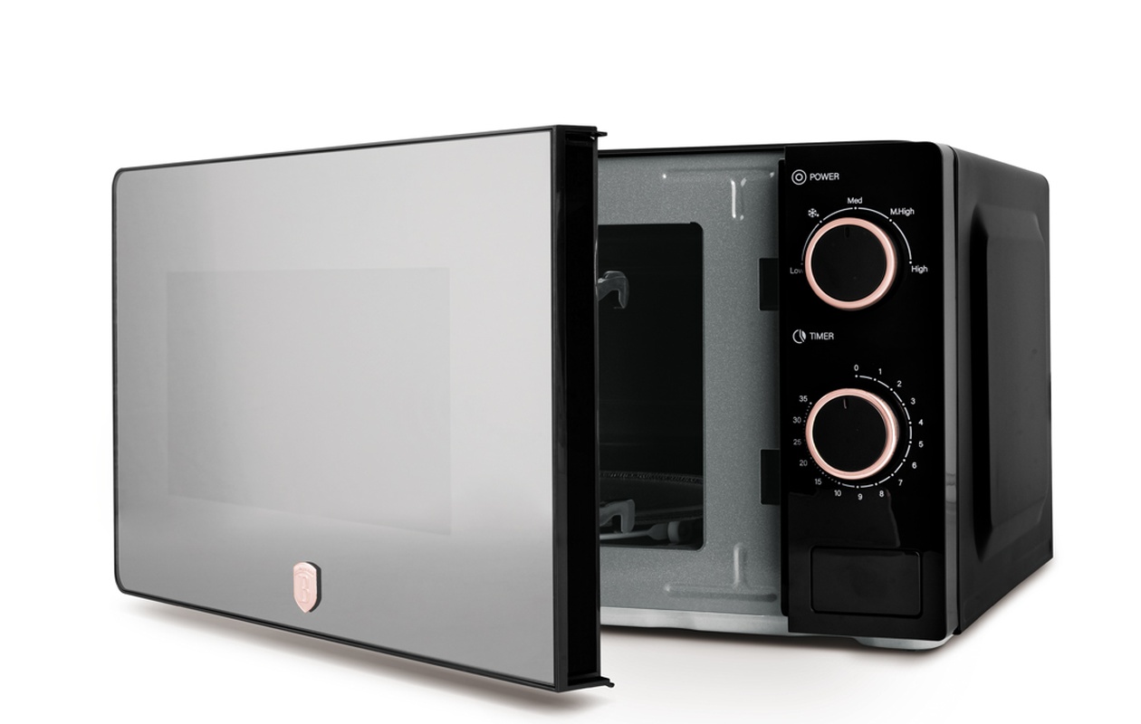 Four à micro-ondes Berlinger Haus 20 L – Noir/Or rose (BH/9900)