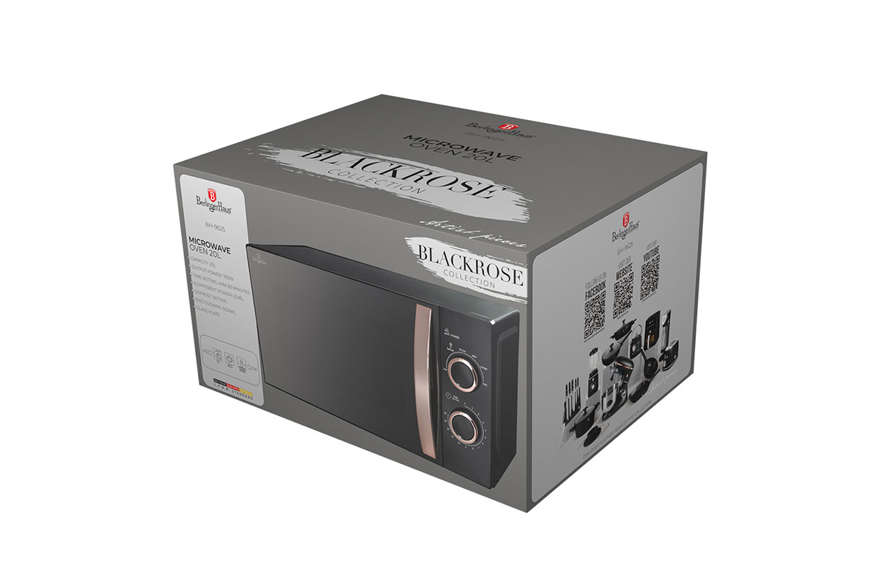 Berlinger Haus Magnetron – Black Rose Gold (BH/9625)