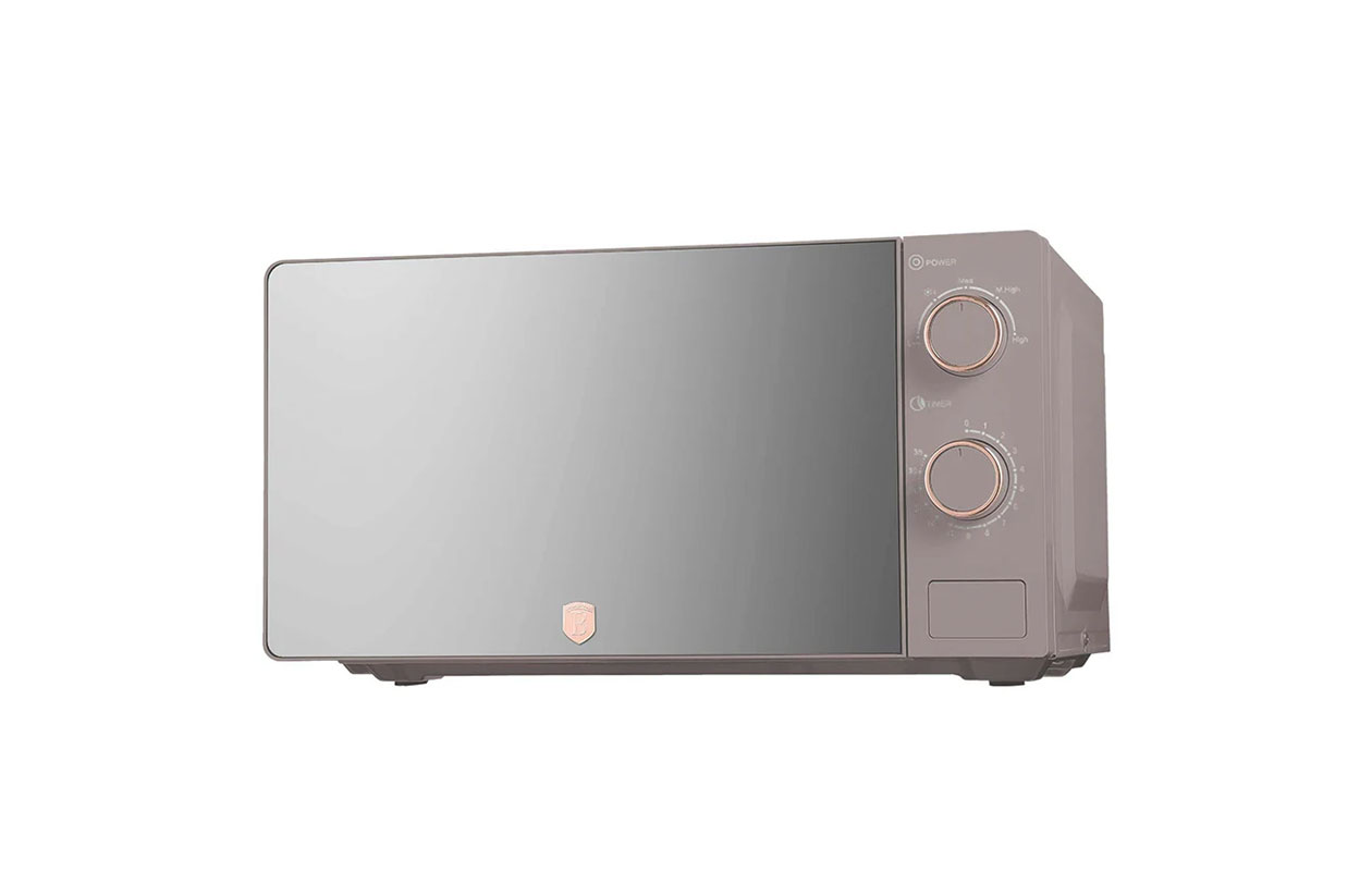 Berlinger Haus Four à micro-ondes mécanique – 20 L taupe mat (BH/9901)