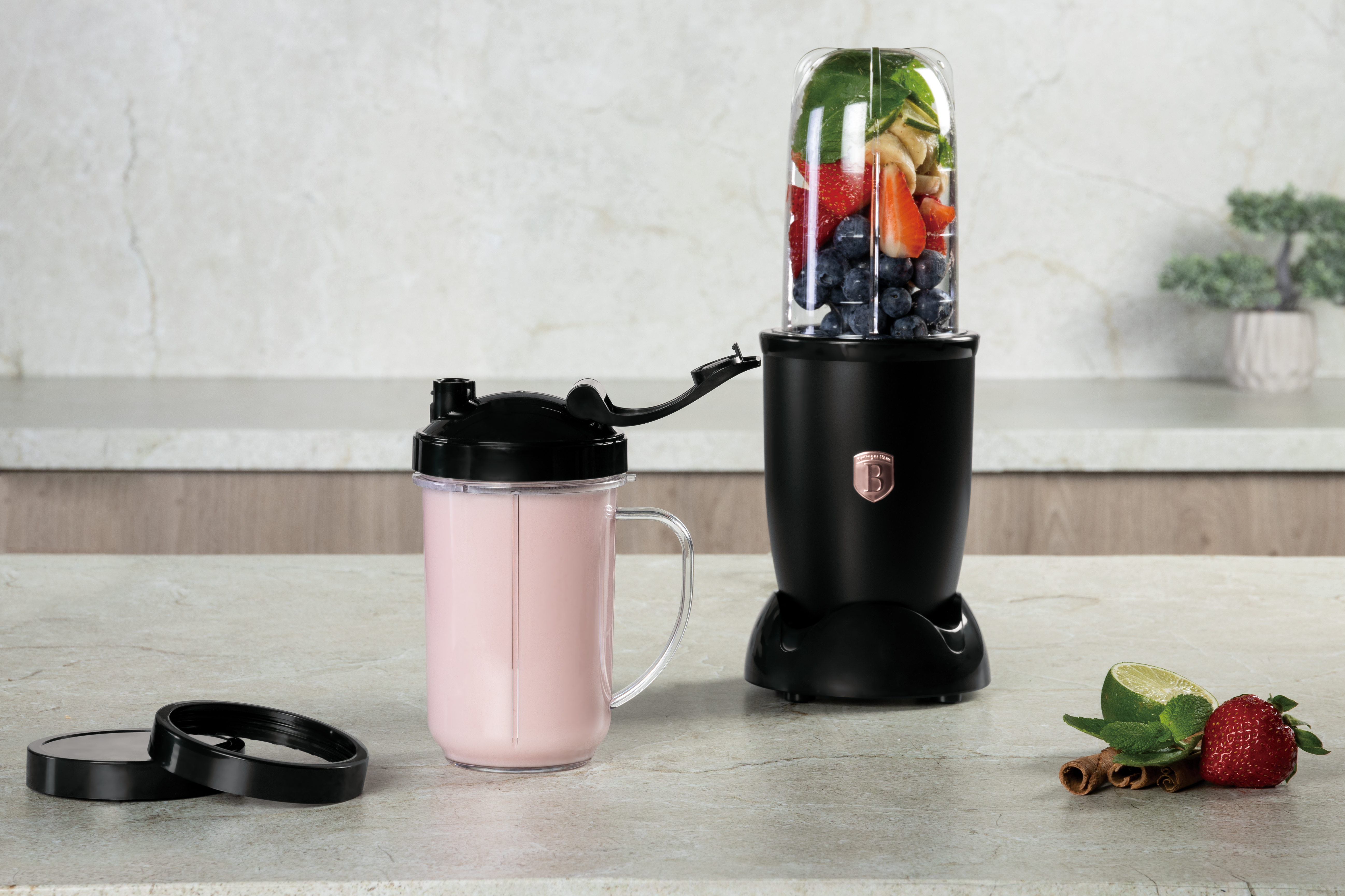 Berlinger Haus Multifunctionele blender set Black & Rose Gold