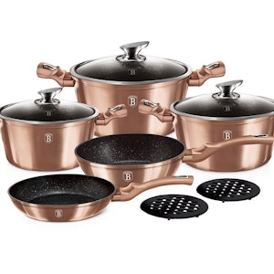 Berlinger Haus Rose Gold Edition – 10-delige kookset (BH/1220N)