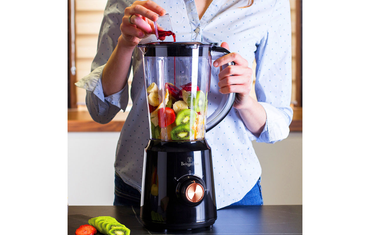 Berlinger Haus Tafel Blender - Black & Rose Gold