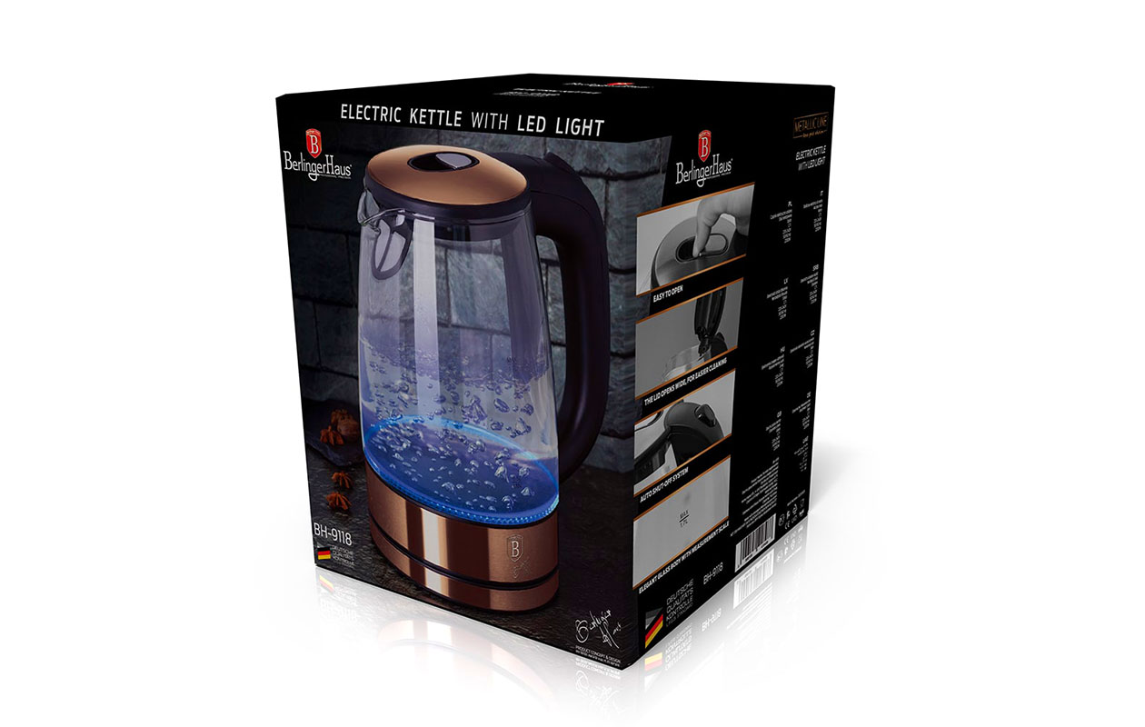 Bouilloire Électrique Berlinger Haus Rose Gold