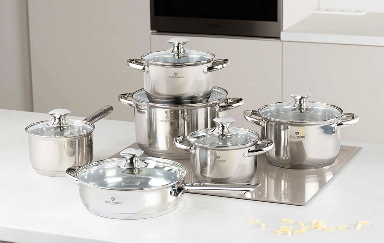Blaumann 12-delige Pannenset Gourmet Line