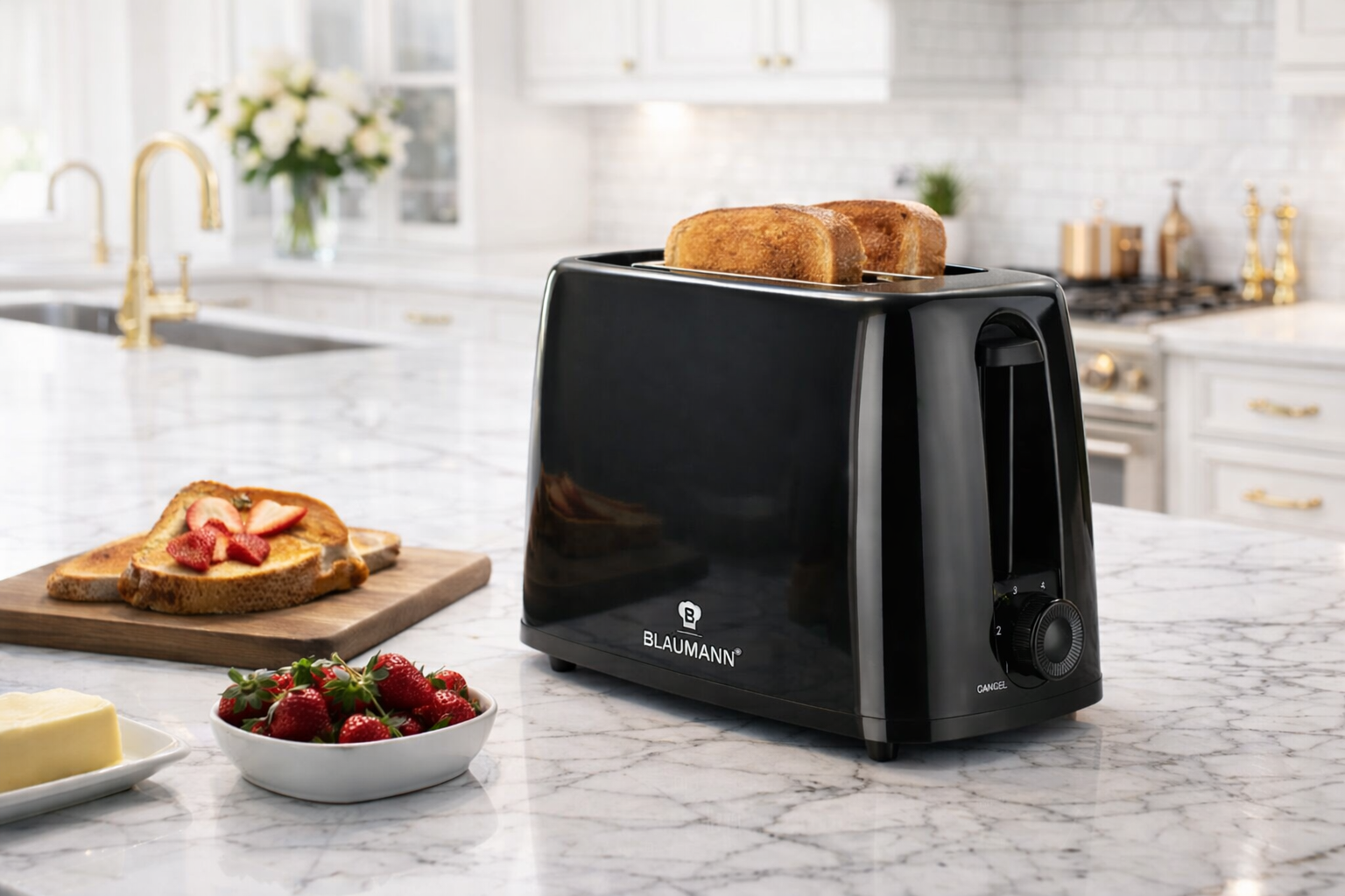 Blaumann Broodrooster - Zwart (BL-9004)