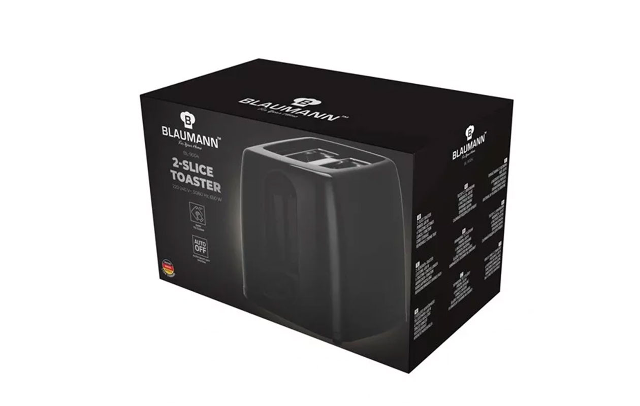 Blaumann Broodrooster - Zwart (BL-9004)