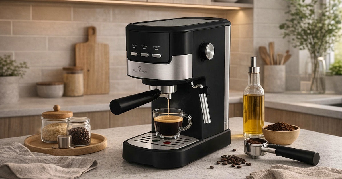 Korting Machine Blaumann Espressomachine met korting | VakantieVeilingen