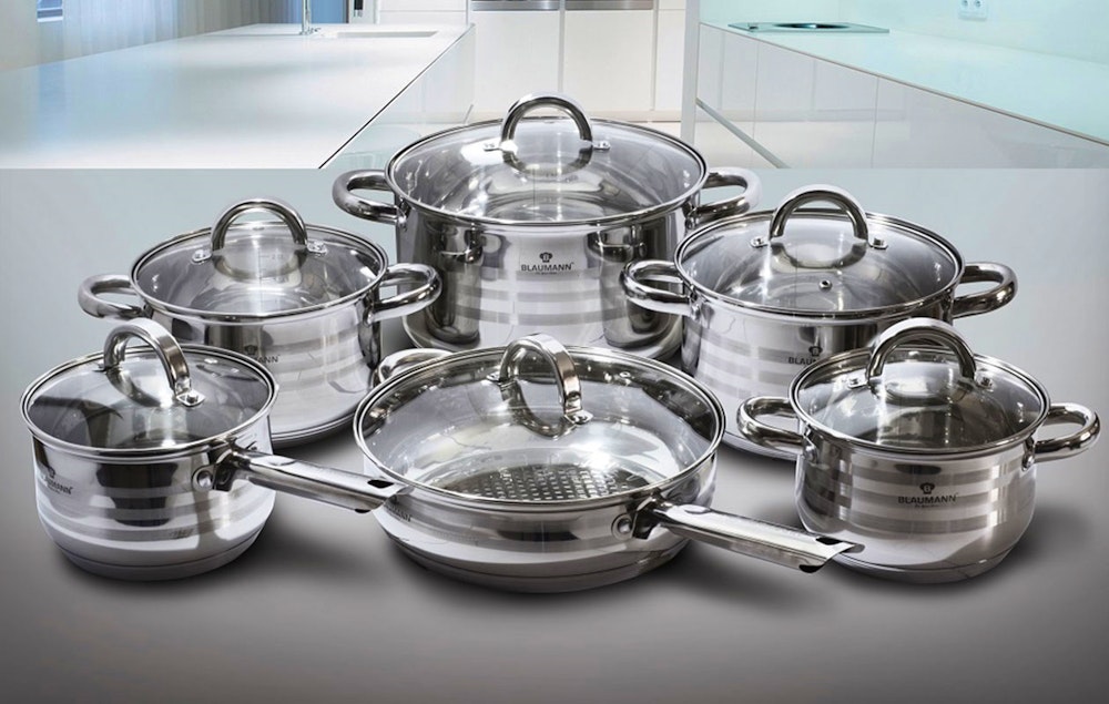 Blaumann Kookset – 12-delig RVS